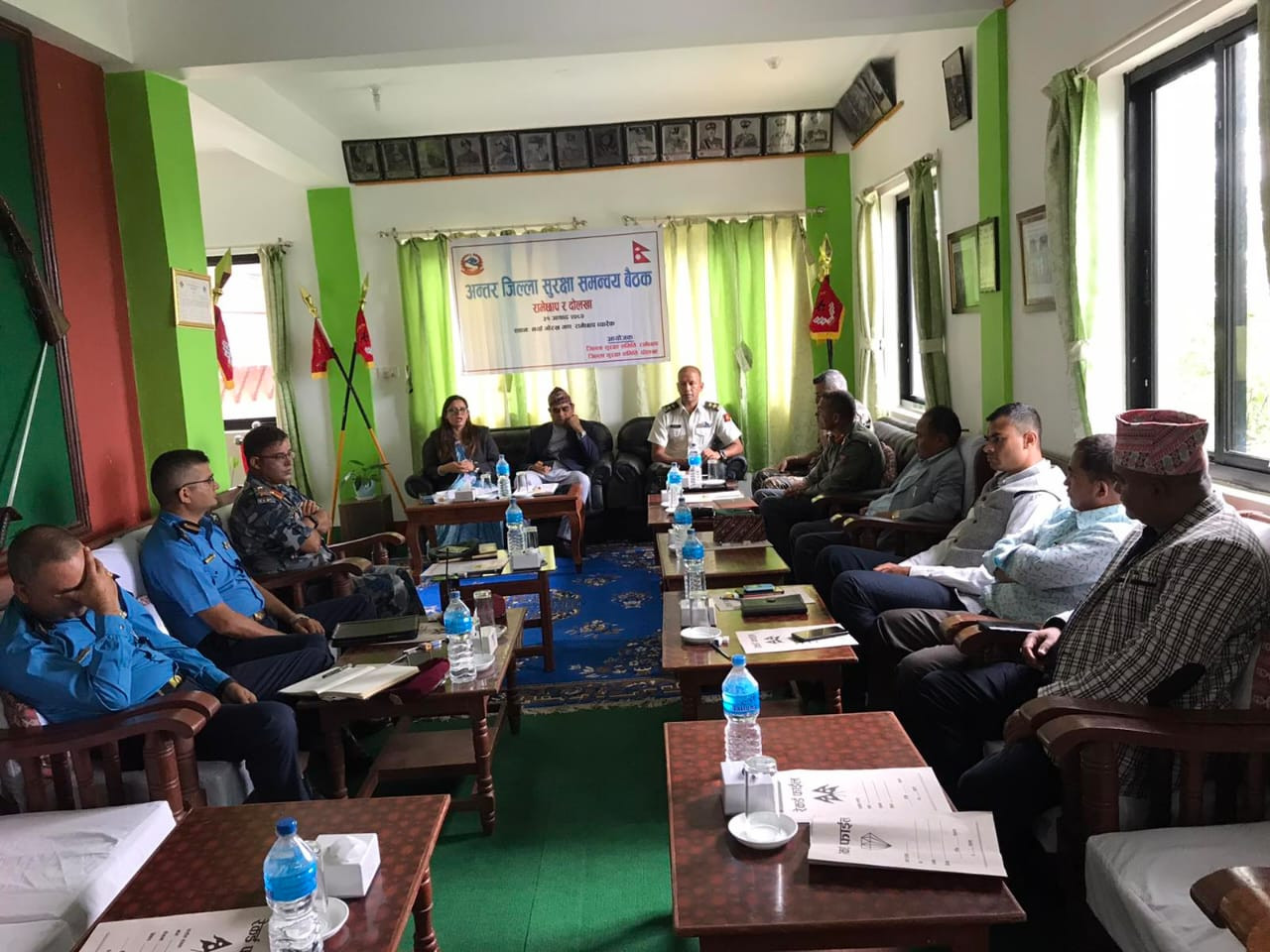 अन्तर जिल्ला सुरक्षा समन्वय बैठक (रामेछाप र दोलखा)  २०८०/०३/३१